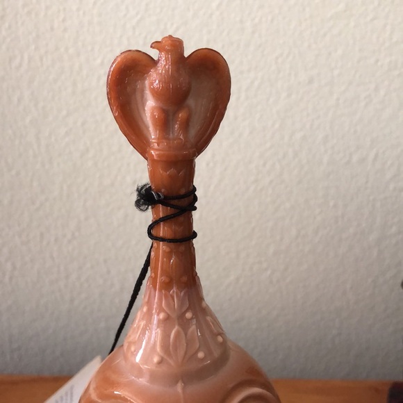 VINTAGE BICENTENNIAL FENTON PATRIOTS BELLS 1776-1976CHOCOLATE SLAG and RED SLAG - Picture 16 of 17